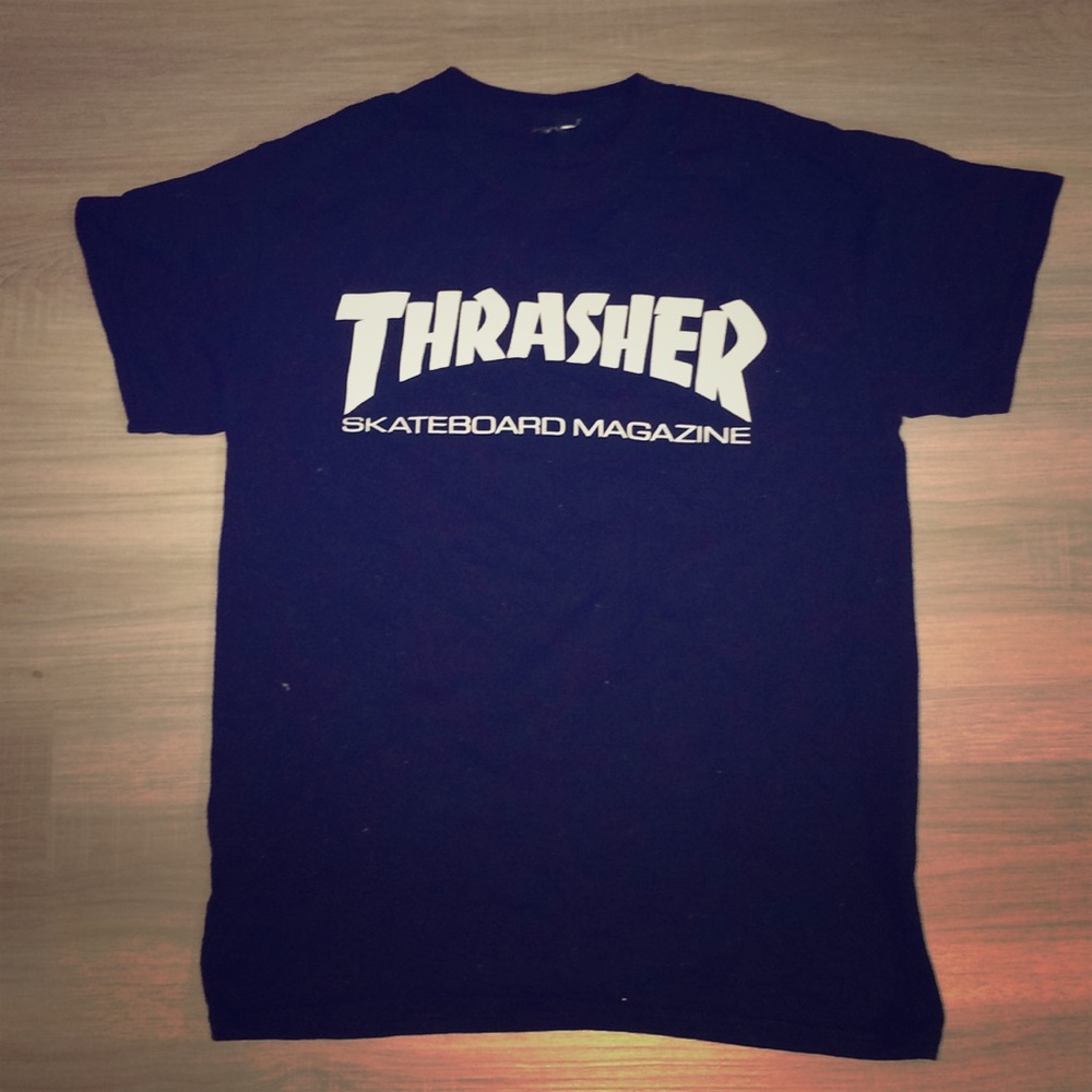 Selling thrasher skateboard magazine shirt